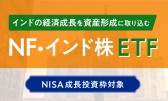 インドの経済成長を資産形成に取り込む NF・インド株ETF