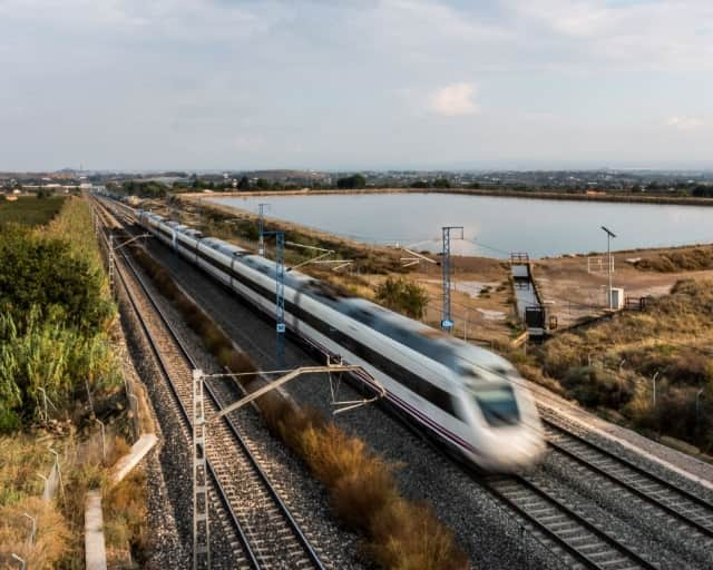 高速鉄道の写真